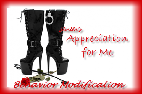 Behavior Modification - Appreciation for ME